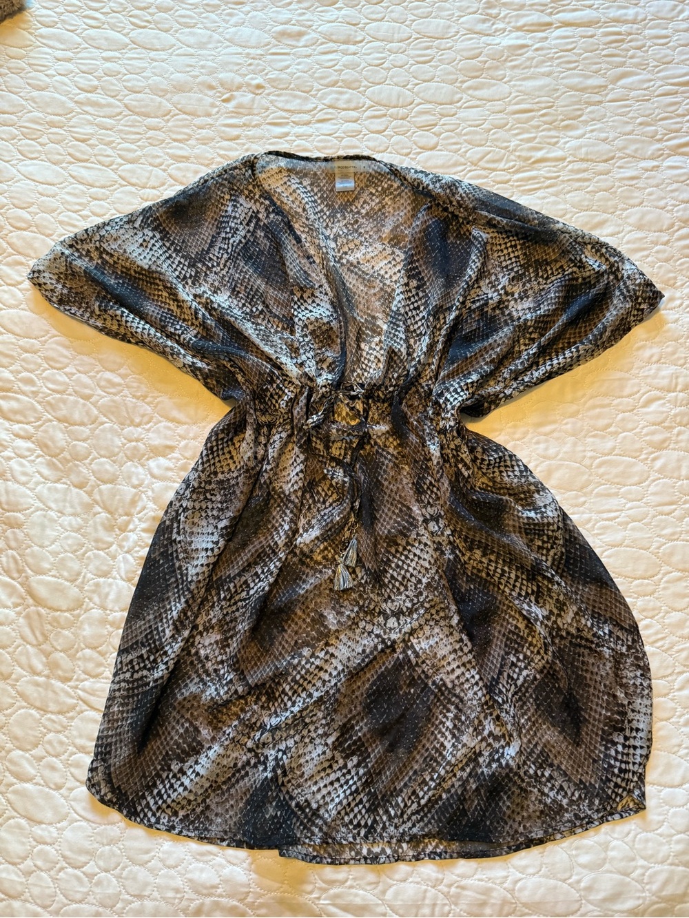 NWOT Bleu Rob Beattie swim coverup